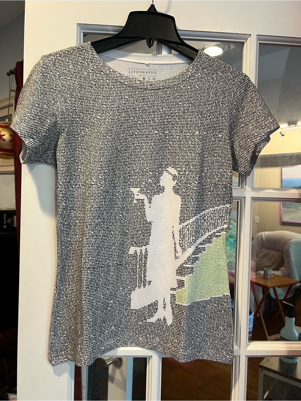 Litographs Black & White Silhouette Short-Sleeve Tee